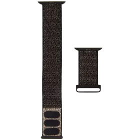 Band CASE-MATE NYLON BAND Metallic Black for Apple Watch 42/44 mm — Image №1