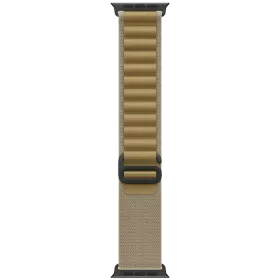 APPLE 49mm Alpine Loop - Black Titanium Finish Band Extension Alpine Loop - Black Titanium Finish Tan за Apple Watch 44/45/46/49 mm — Зображення №1
