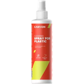 CANYON  for plastic and metal surfaces of computers, telephones, fax machines and other office equipment|АғылшынPlastic Cleaning Spray 250mlАғылшынполякSpray do czyszczenia plastiku 250mlполякгрекΠλαστικό καθαριστικό σπρέι 250mlгрек| — image №1