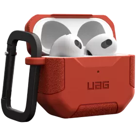 Защитный чехол UAG Scout  Ржавчина для AirPods (Gen3) — Изображение №1