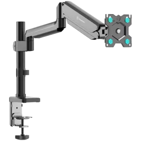 ONKRON Single Monitor Desk Mount for 13'' to 34" LCD LED Screens up to 12 kg, Black — Image №1