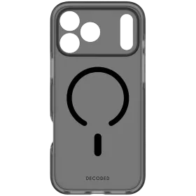 DECODED Защитный чехол Clear Case with MagSafe, Frost Black для iPhone 17 Pro Max — Изображение №1