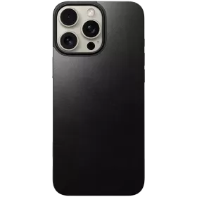 Чохол NOMAD Magnetic Leather with MagSafe Чорний для iPhone 16 Pro Max — Зображення №1