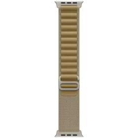 APPLE Band Alpine Loop S, Natural Titanium Finish Tan for Apple Watch 44/45/46/49 mm — Image №1
