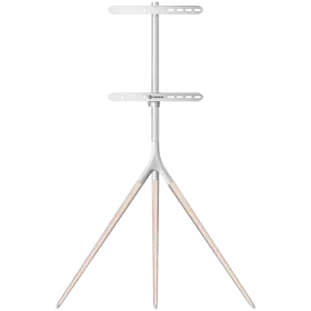 ONKRON Artistic Easel Tripod TV Stand for 32”-65""  up to 35 kg, White VESA: 100x100 - 400x400 — Image №1