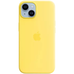 Պատյան APPLE Silicone Case հետ MagSafe Դեղին for iPhone 14 — image №1