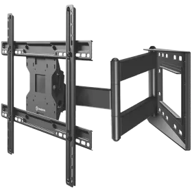 ONKRON Full Motion TV Wall Mount for 40" to 75" Screens up to 68,2 kg, Black — Image №1