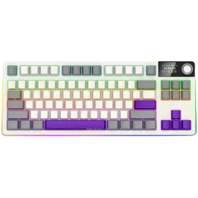 LORGAR KBP70TKLW Gaming Keyboard, Wireless, Beige, EN — Image №1