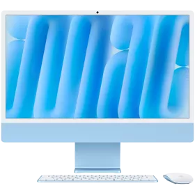 iMac 24" M4, 8C CPU 8C GPU, 16ГБ 256ГБ Твердотільний накопичувач, Синій — Зображення №1