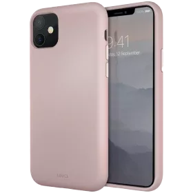 UNIQ Case Lino Hue , Pink for iPhone 12/12 Pro — Image №1