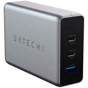 Power Adapter SATECHI 3*USB/USB-C 1*USB 3.0 (Type A), 2*USB Type C, 100 vatt — Изображение №1