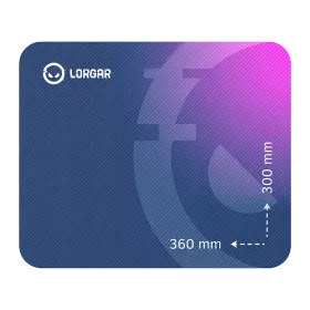 LORGAR Multispandex mousepad з purple rubber — Зображення №1