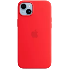 Чехол APPLE силиконовый с MagSafe (PRODUCT)RED для iPhone 14 Plus — Изображение №1