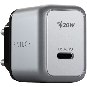 SATECHI Power Adapter USB-C, 20 W, Space Gray — Image №1