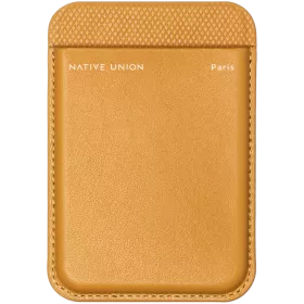 NATIVE UNION Карман Classic Card Wallet с MagSafe Kraft — image №1