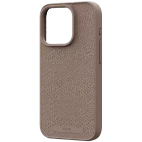Պաշտպանիչ պատյան NJORD Fabric MagSafe հետ MagSafe Վարդագույն ավազ for iPhone 15 Pro — image №1