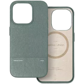 NATIVE UNION Case (RE)CLASSIC CASE with MagSafe, Slate Green for iPhone 16 Pro — Image №1