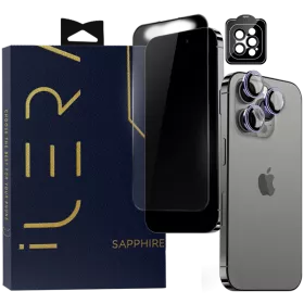 ILera Захисне скло  для iPhone 15 Pro MaxSapphire Ultra + Glass — Зображення №1