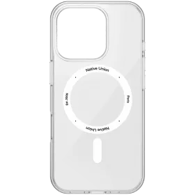 Чехол NATIVE UNION (RE)CLEAR с MagSafe Прозрачный для iPhone 16 Pro — Изображение №1