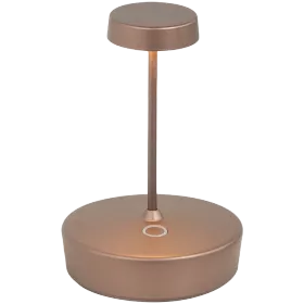 ZAFFERANO SWAP MINI TAVOLO 100x148mm. MATT BRONZE 2.0W LED 22/27/3000K- 5Vdc max 2A-IP65 — Image №1