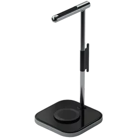 Simsiz zaryadlangan quloqchinlar uchun taglik Satechi 2-in-1, 7,5 Vt, Kulrang kosmos — Изображение №1