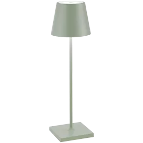 ZAFFERANO POLDINA PRO TABLE LAMP 111x380mm. SAGE GREEN 2.2W LED 185/203 lm. — Εικών №1