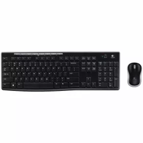 LOGITECH MK295 Silent Keyboard, Wireless, Graphite, Greek — Image №1