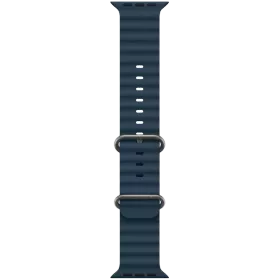 Apple 49мм Ocean Band Ремешок Ocean Band Синий для Apple Watch 44/45/49 mm — Изображение №1