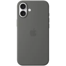 APPLE Case Silicone Case with MagSafe Stone Gray for iPhone 16 Plus — Image №1