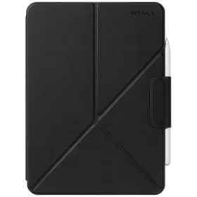 Чехол-книга PITAKA MagEZ Folio 2  Чёрный для iPad Pro 11 (M4) — Изображение №1