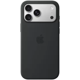 APPLE Θήκη Silicone Case with MagSafe με MagSafe, Μαύρος for iPhone 17 Pro Max — Εικών №1