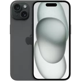 iPhone 15, 128 ГБ, Чёрный — Изображение №1