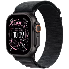 Apple Watch Ultra 3, 49mm, Black, Black Alpine Loop, Large — Image №1
