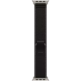 Apple 49mm Trail Loop - S/M Band Trail Loop - Natural Titanium Finish Black/Charcoal for Apple Watch 44/45/46/49 mm — Image №1