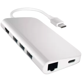 SATECHI  Multiport Adapter USB-C Multiport Adapter 8K with Ethernet V3 Космічний сірий — Зображення №1