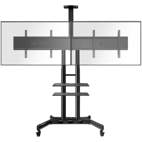 ONKRON Trolley Stand for TV 40"-65", Μαύρος — Εικών №1