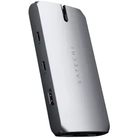 Dock Station SATECHI USB Type C, Space Gray — Image №1