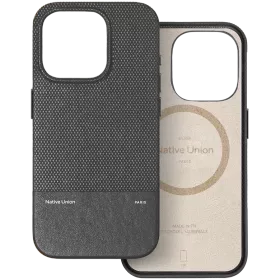NATIVE UNION Case (RE)CLASSIC CASE with MagSafe, Black for iPhone 16 — Image №1