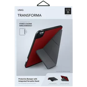 Folio Case UNIQ Transforma  Red for iPad Pro 11-inch (3rd generation) — Image №1