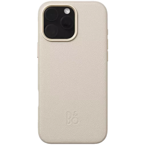 BANG & OLUFSEN Leather Case with MagSafe Hourglass Sand for iPhone 16 Pro — Image №2