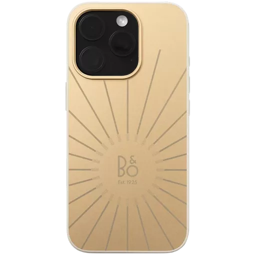 BANG & OLUFSEN Aluminium Case  Gold Tone for iPhone 16 Pro — Image №1