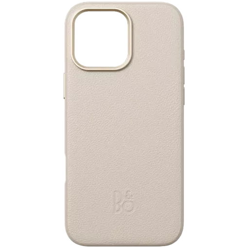 BANG & OLUFSEN Leather Case with MagSafe Hourglass Sand for iPhone 16 Pro Max — Image №1