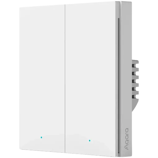 AQARA WS-EUK04 Smart Light Switch, White — Image №1
