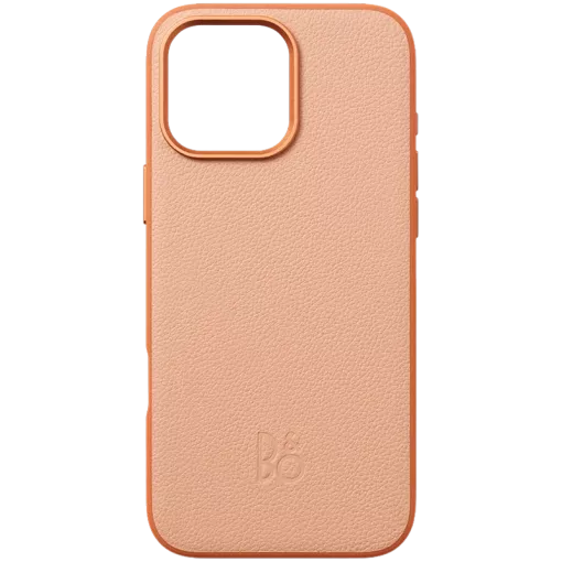 BANG & OLUFSEN Leather Case with MagSafe Sunset Apricot for iPhone 16 Pro Max — Image №1