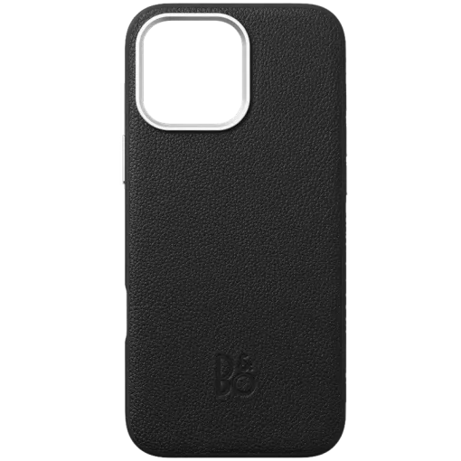 BANG & OLUFSEN Leather Case with MagSafe Infinite Black for iPhone 16 Pro Max — Image №1