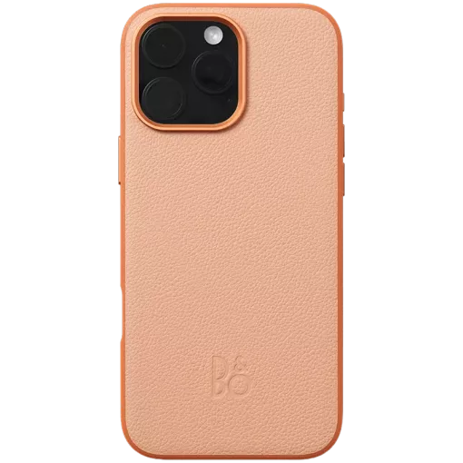 BANG & OLUFSEN Leather Case with MagSafe Sunset Apricot for iPhone 16 Pro Max — Image №2