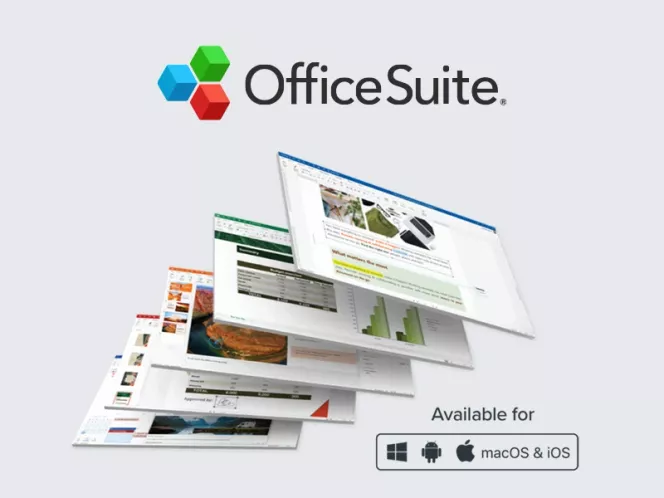 OfficeSuite is a practical 5-in-1 office pack for Windows PC