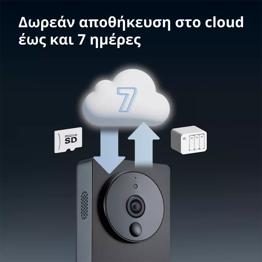 AQARA Smart Video Doorbell, Μαύρος — Εικών №8