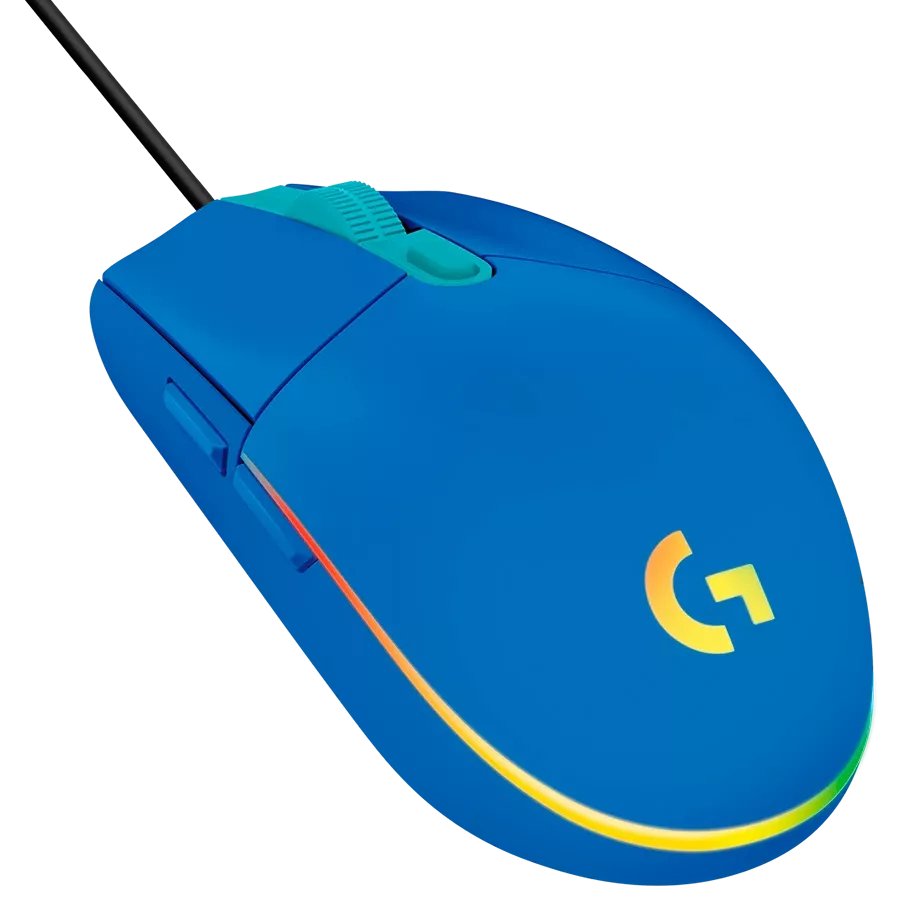 Миша LOGITECH G102 Lightsync USB Blue (L910-005801) — Зображення №2