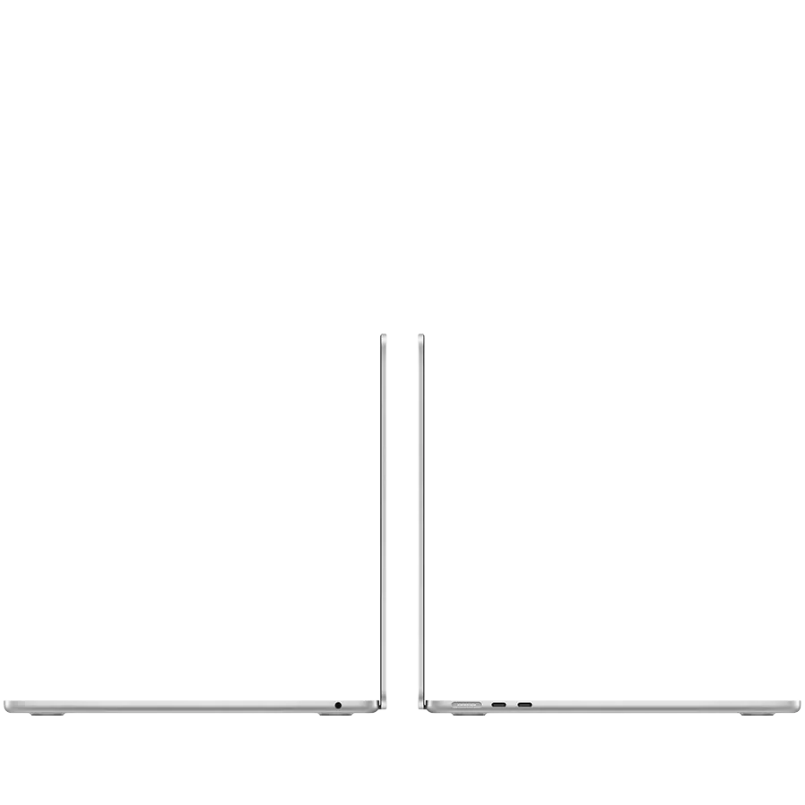 MacBook Air 13.6"  Apple M3 (8C CPU/10C GPU), 16 GB, 512 GB, Silver, EN Keyboard — Image №3